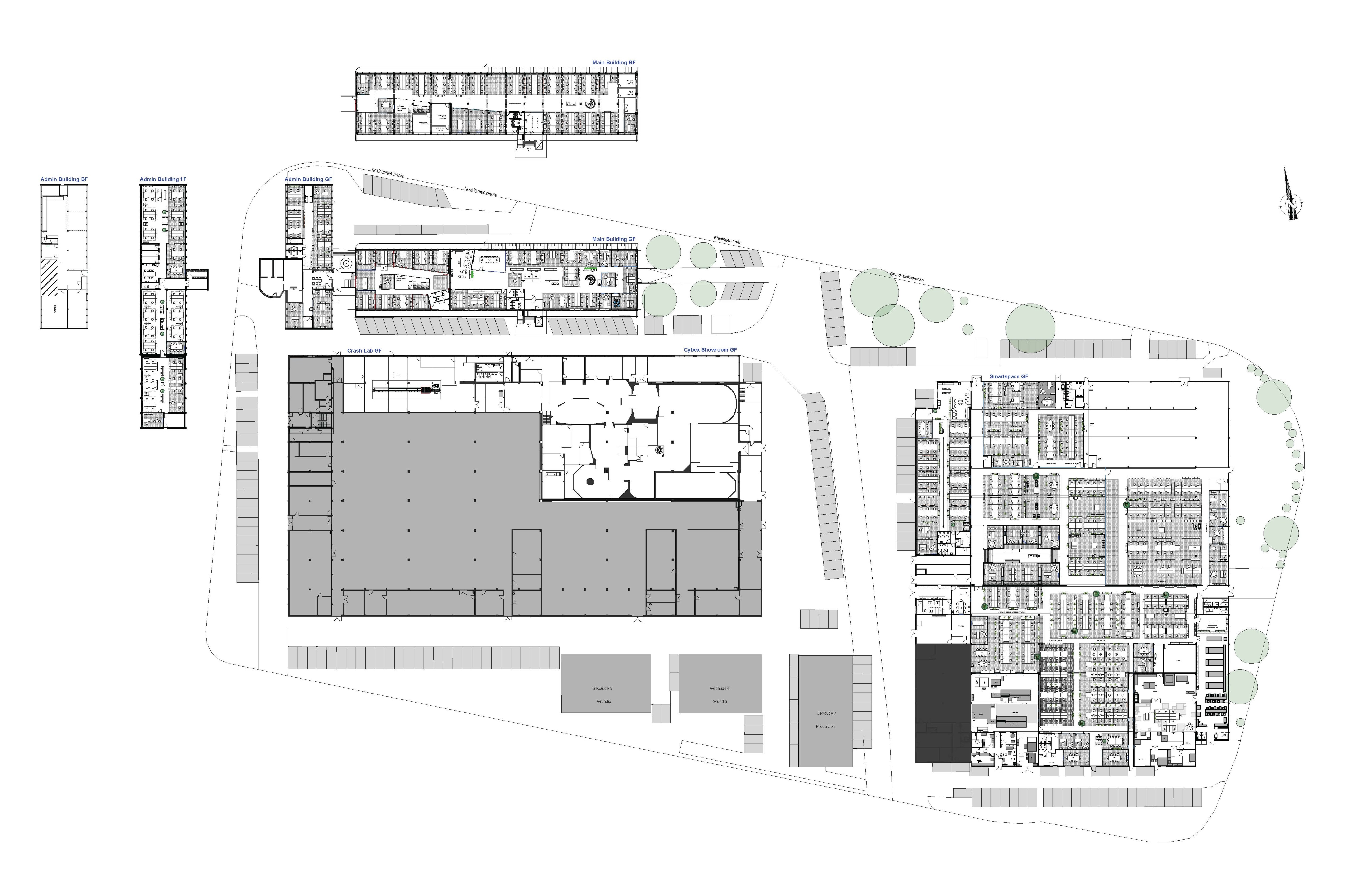 Cybex Headquarters master site plan — Bayreuth, DE image