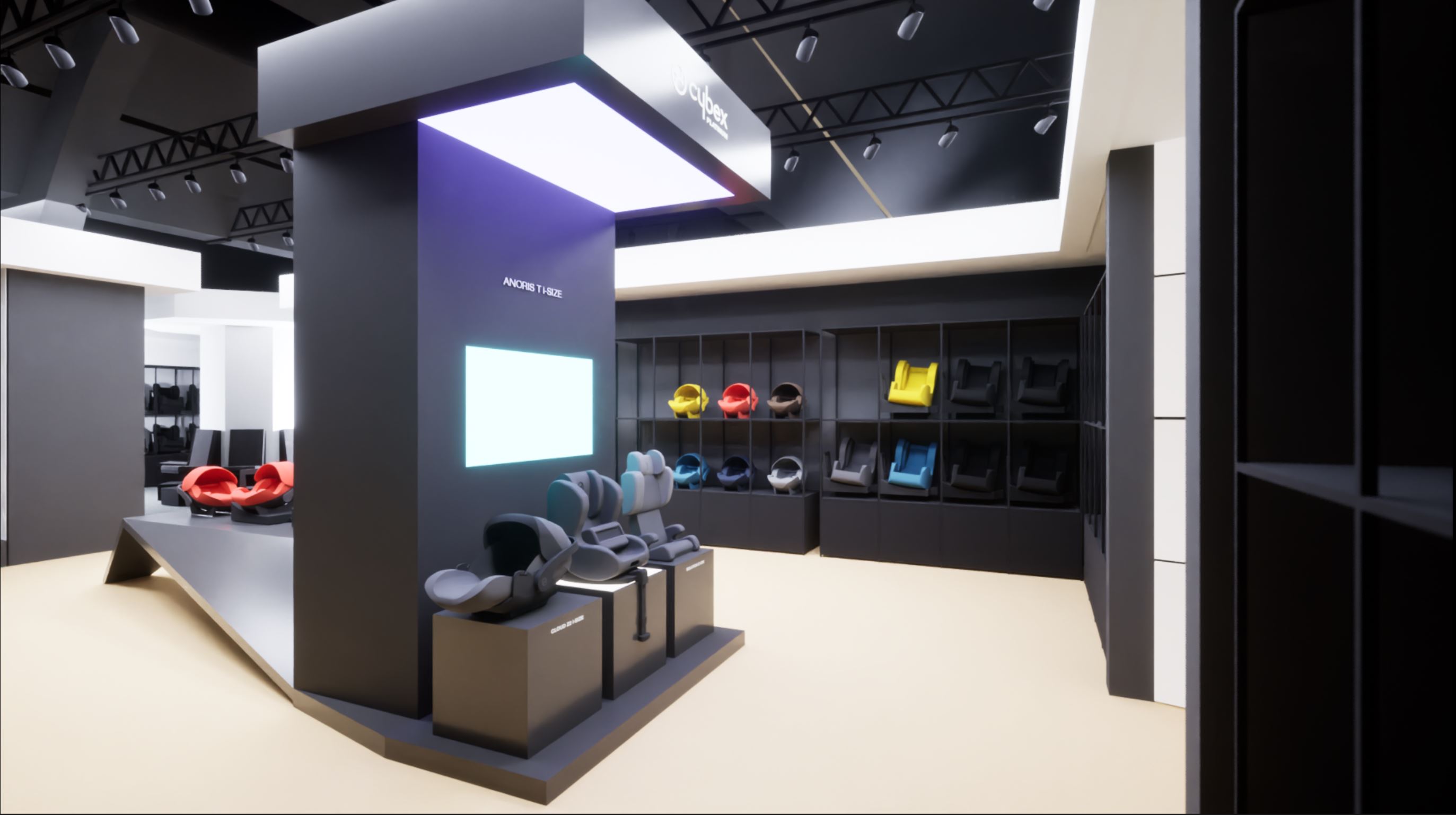 Cybex Campus Showroom — Bayreuth, DE render