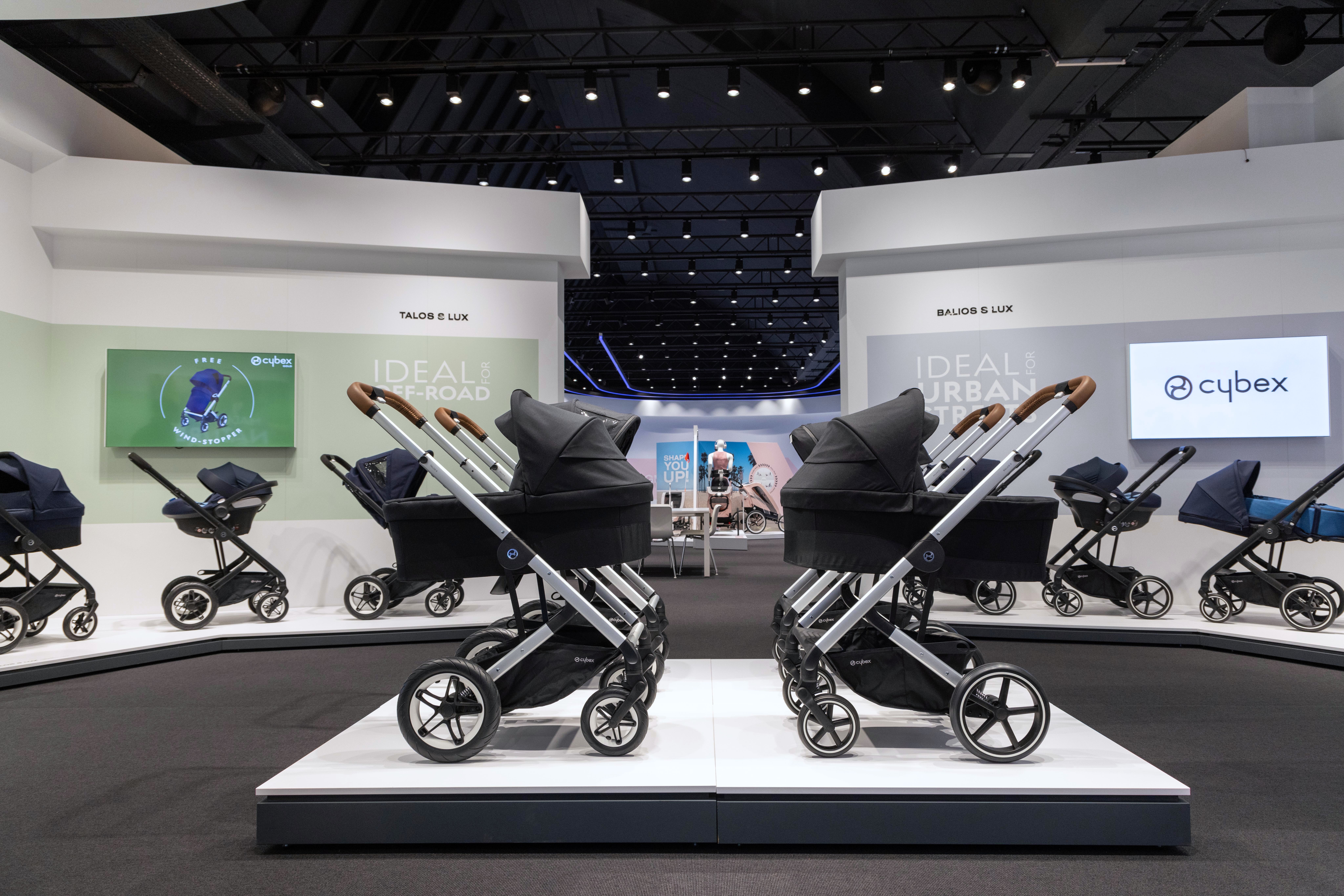 Cybex Campus Showroom — Bayreuth, DE Talos & Balios