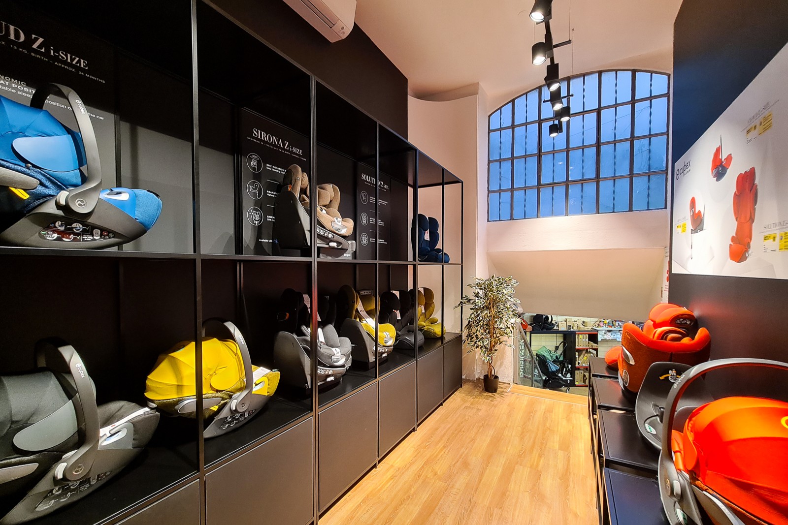 Cybex Store Renovation — Milan, IT child safety