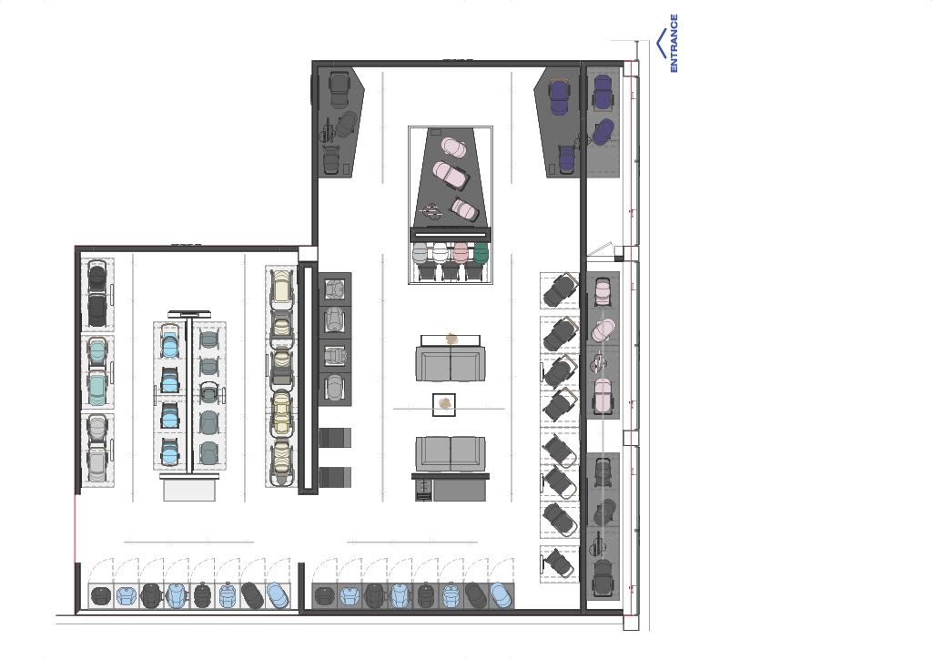 Nuremberg Retail Store — DE layout