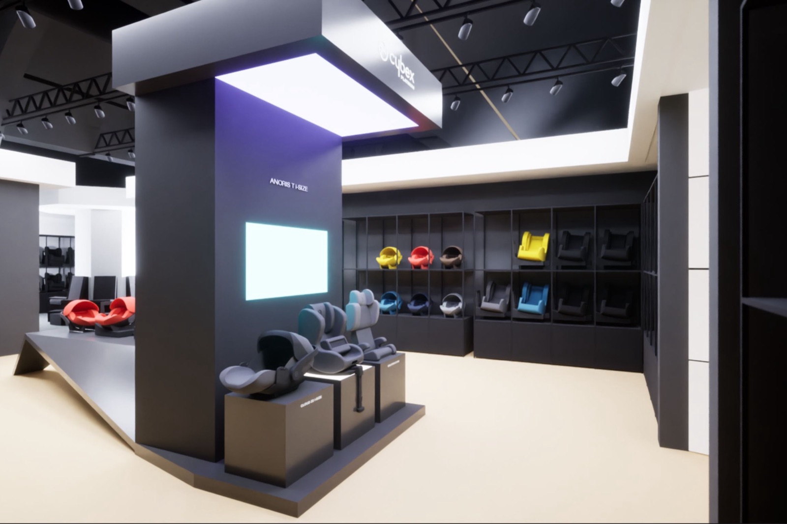 Cybex Campus Showroom — Bayreuth, DE render