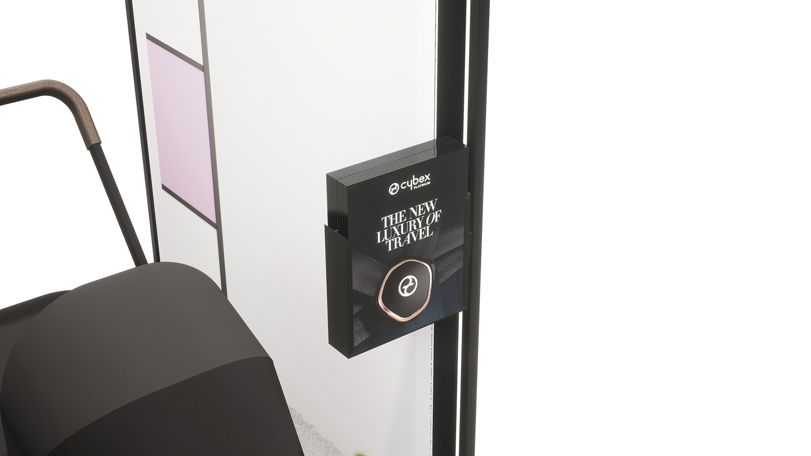 Modular Retail POS brochure holder