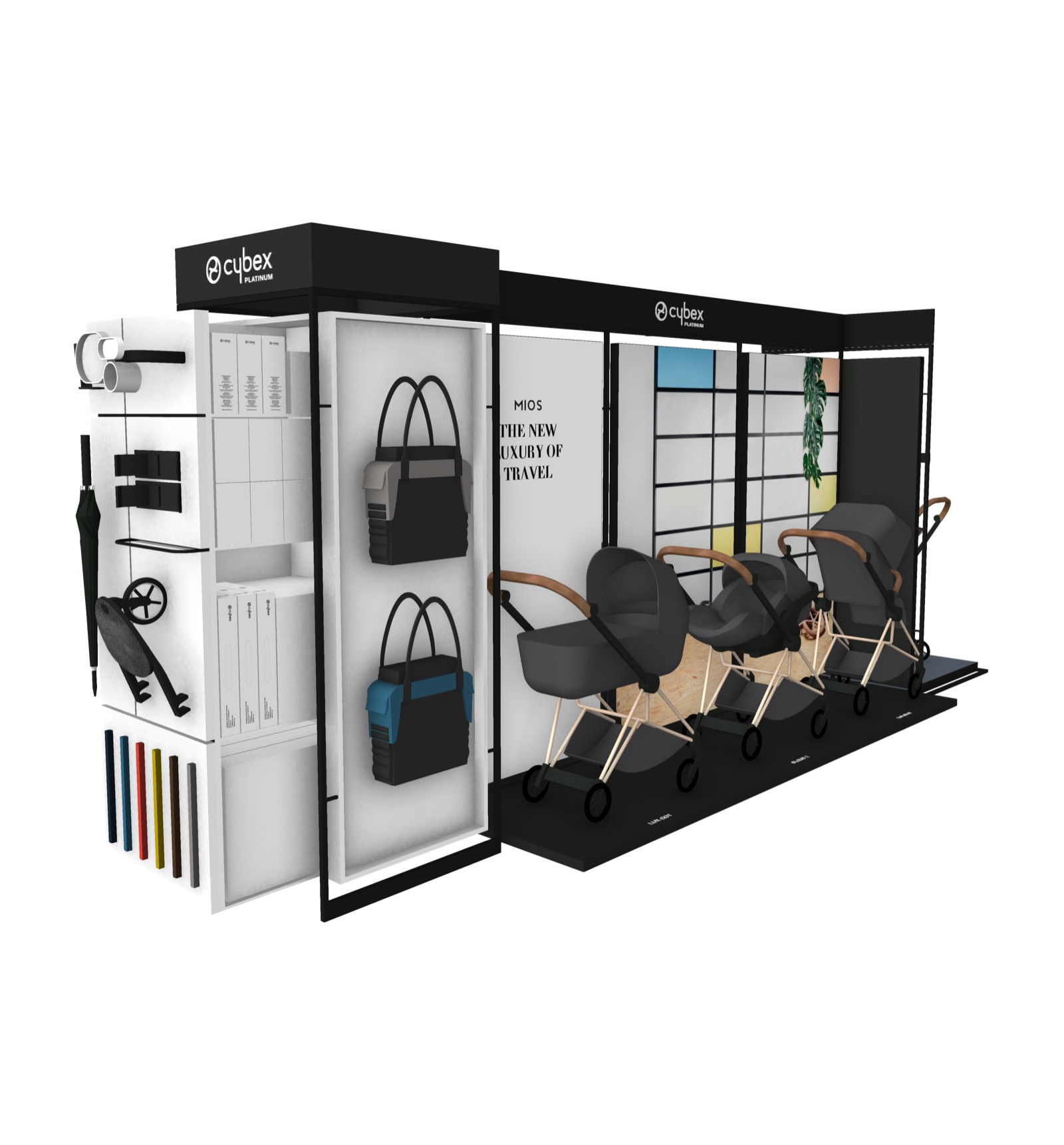 Modular Retail POS furniture 01