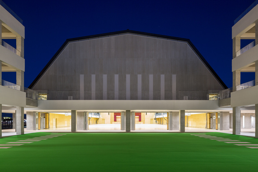Primary School Campus — Tsukuba, JP gym exterior