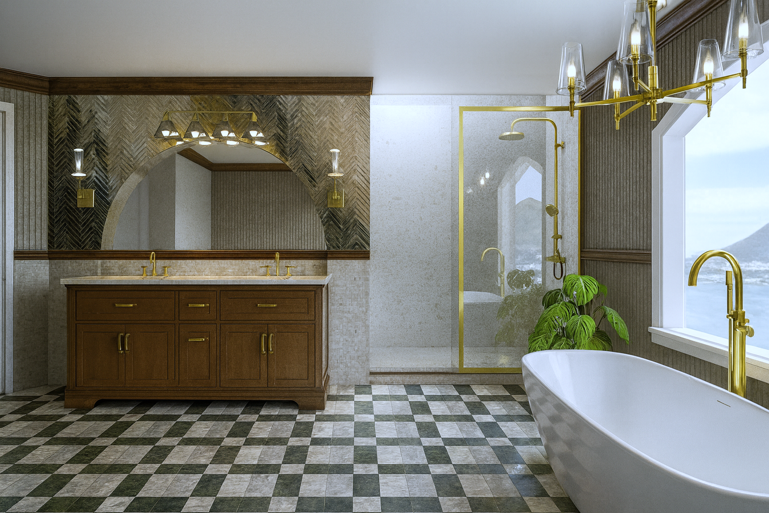 The Home Team AI-enhanced rendering tradition 02 bath