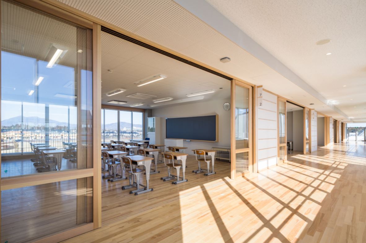 Primary School Campus — Tsukuba, JP classroom