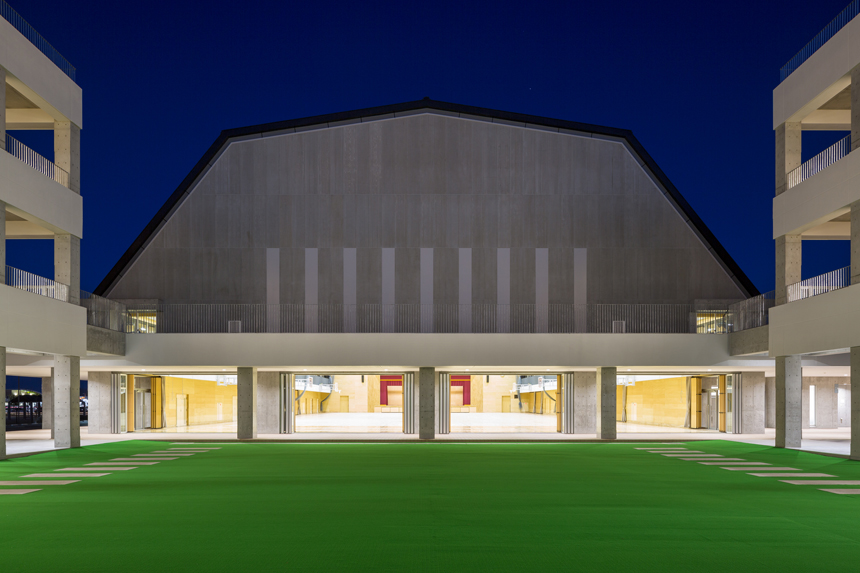 Primary School Campus — Tsukuba, JP gym exterior