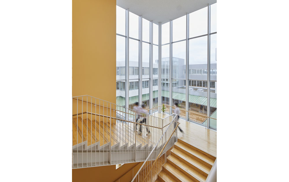 Primary School Campus — Tsukuba, JP stairs
